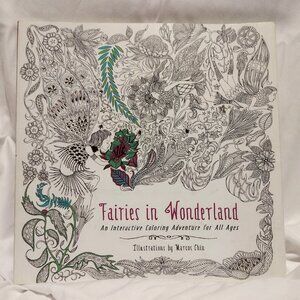Fairies in Wonderland Coloring book